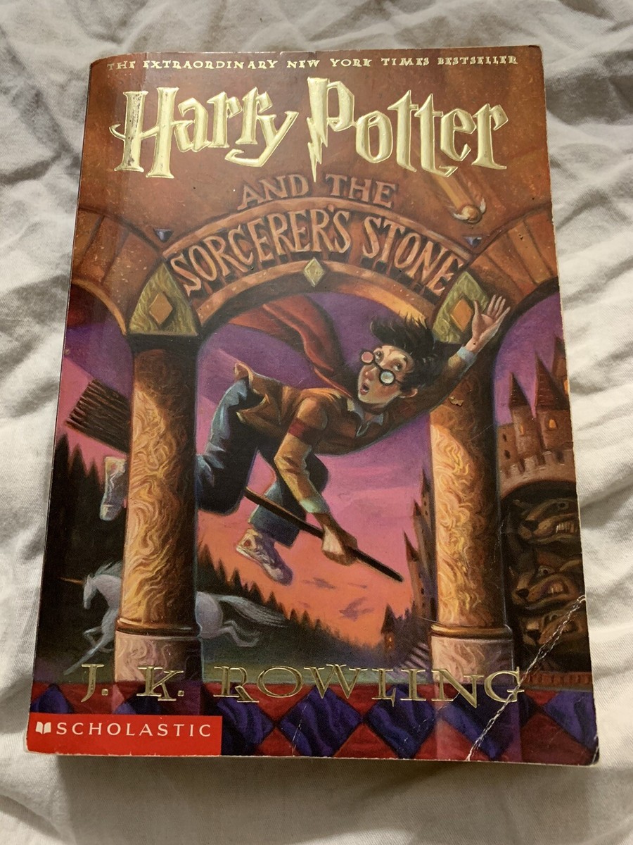 Harry Potter and the Sorcerer's Stone Book Scholastic 99 1st