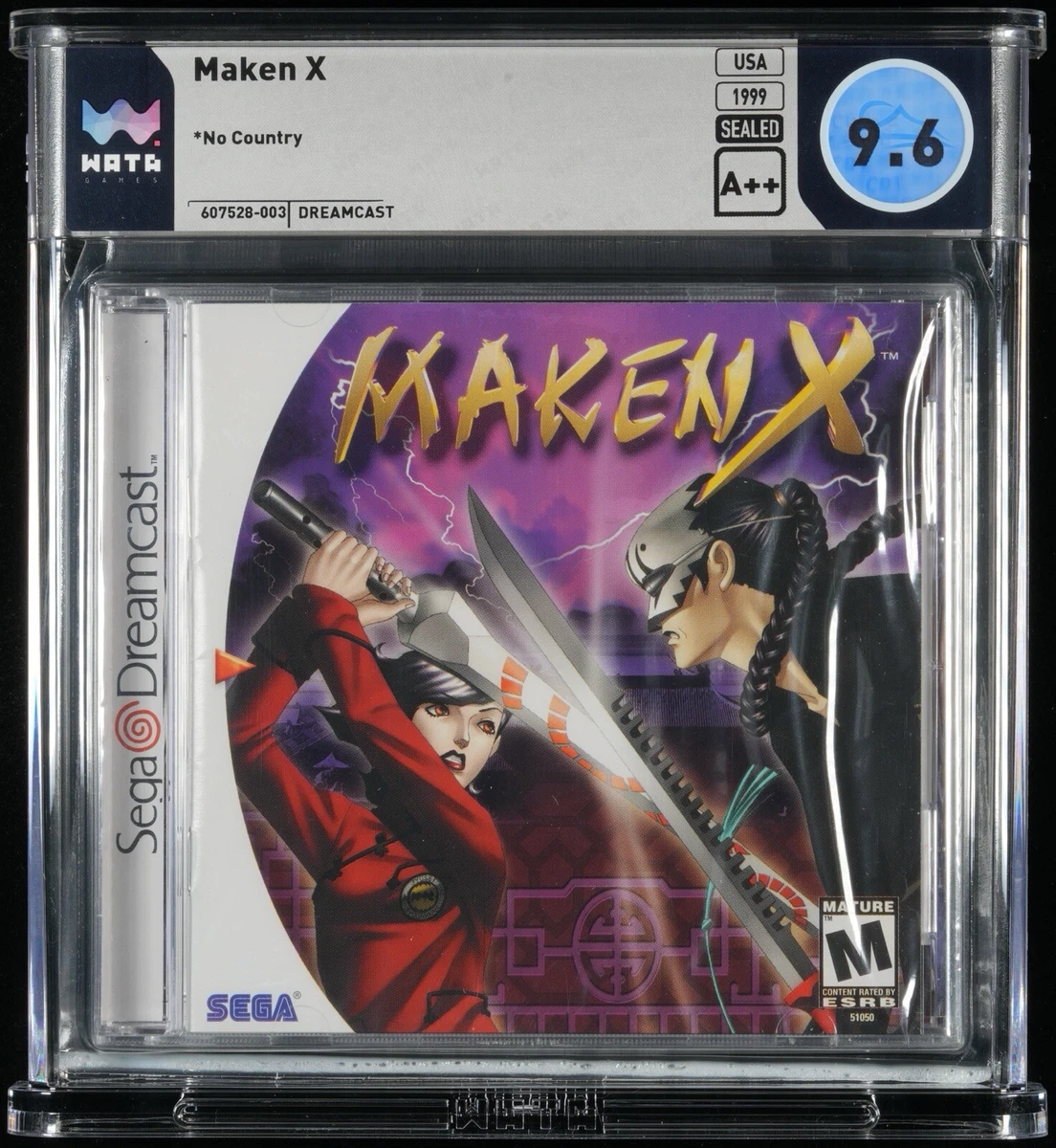 Maken X Sur Sega Dreamcast - NEUF Sous Blister Officiel