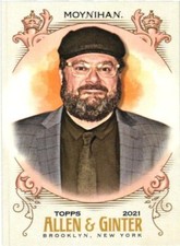 2021 TOPPS ALLEN & GINTER BOBBY MOYNIHAN ACTOR CARD #244