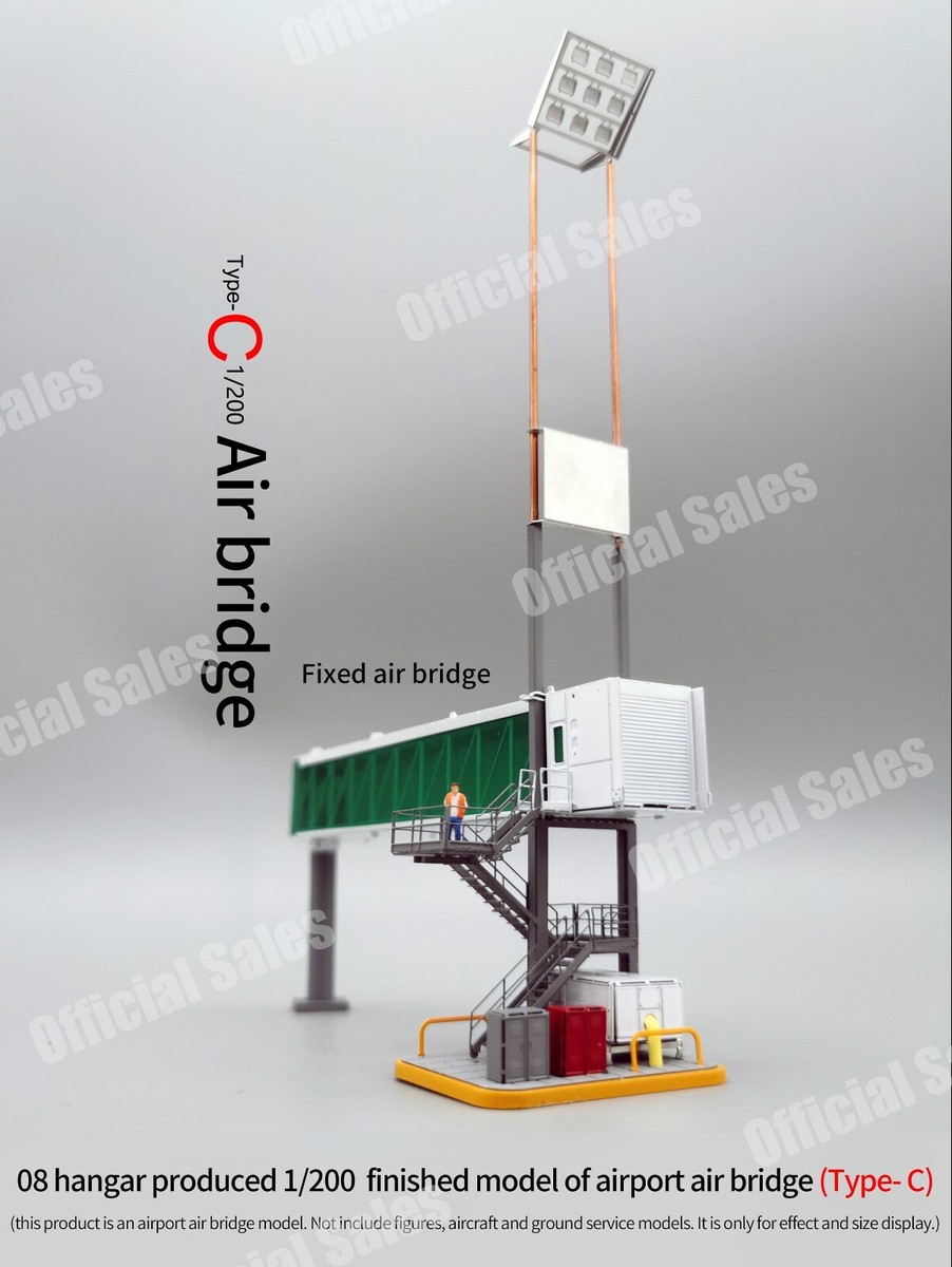 1/200 エアーブリッジカーゴ 1/200 Airport GSE Precision air bridges type C metal