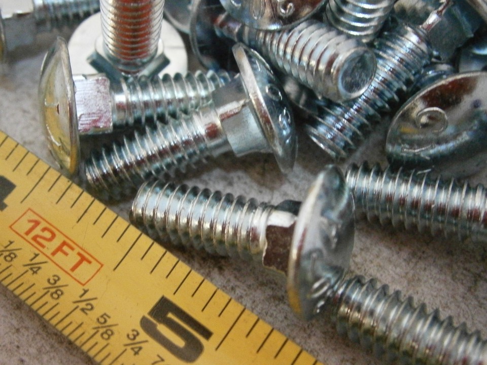 Aazon.co: Prie-Line 9062146 Carriage Bolts, 1/4 In.-20 X 1 In., A307 - Foto 7