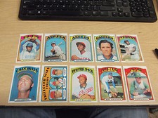 MINT CONDITION 1972 TOPPS BASEBALL #19 BILLY COWAN ANGELS