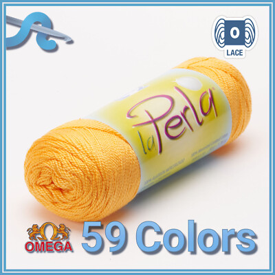 La Perla [50grs] - Omega | 0 - Lace - 100% Mercerized Cotton Yarn