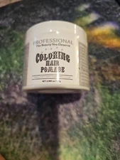 Professional Strong Hold Coloring Hair Pomade 3.98 oz Sealed