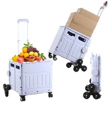 foldable utility cart with wheels