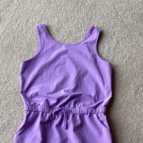 ALL IN MOTION GIRLS DRESS, 6-6X, LILAC PURPLE, LIGHTWEIGHT, SLEEVELESS,COMFY - Picture 2 of 4