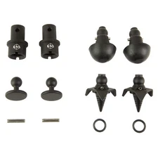 KNS Precision Snapfoot Quick Change Modular Bipod Kit Fits Magpul Bipods Black