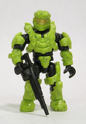 Mega Bloks Halo 97350 Fireteam Venom Spartan Enforcer Lime Green Minifigure