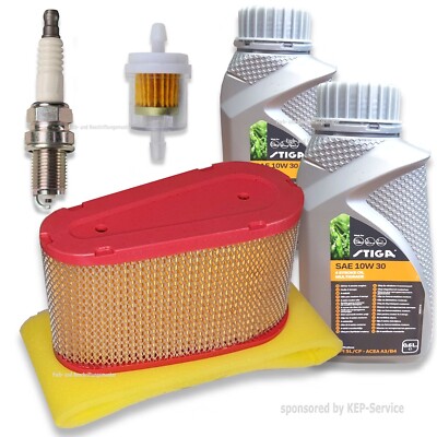 2er Pack Luftfilter Von SPARES2GO – Passt Perfekt Für Deinen Stiga Rasenmäher (z.B. Estate, Kombi, Park Modelle)