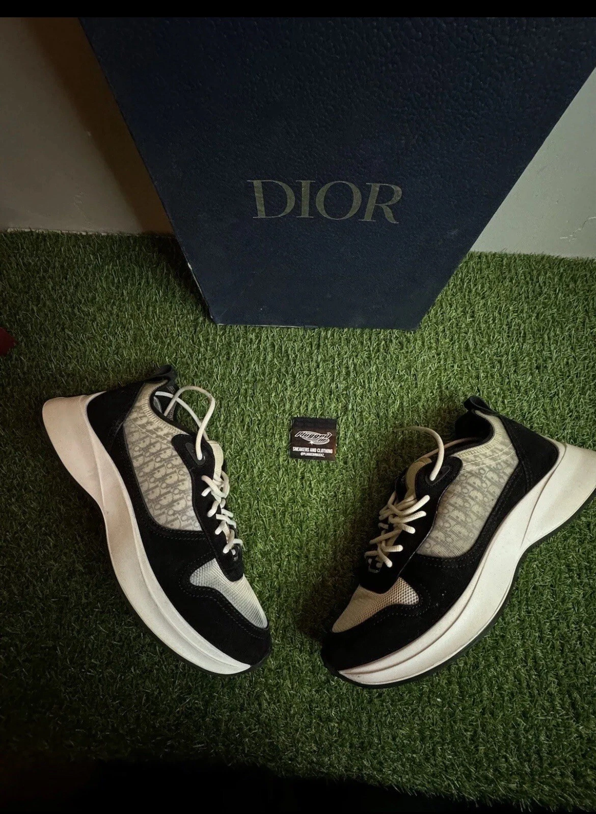 Taille 11   Dior B25 Dior Oblique   Noir Blanc