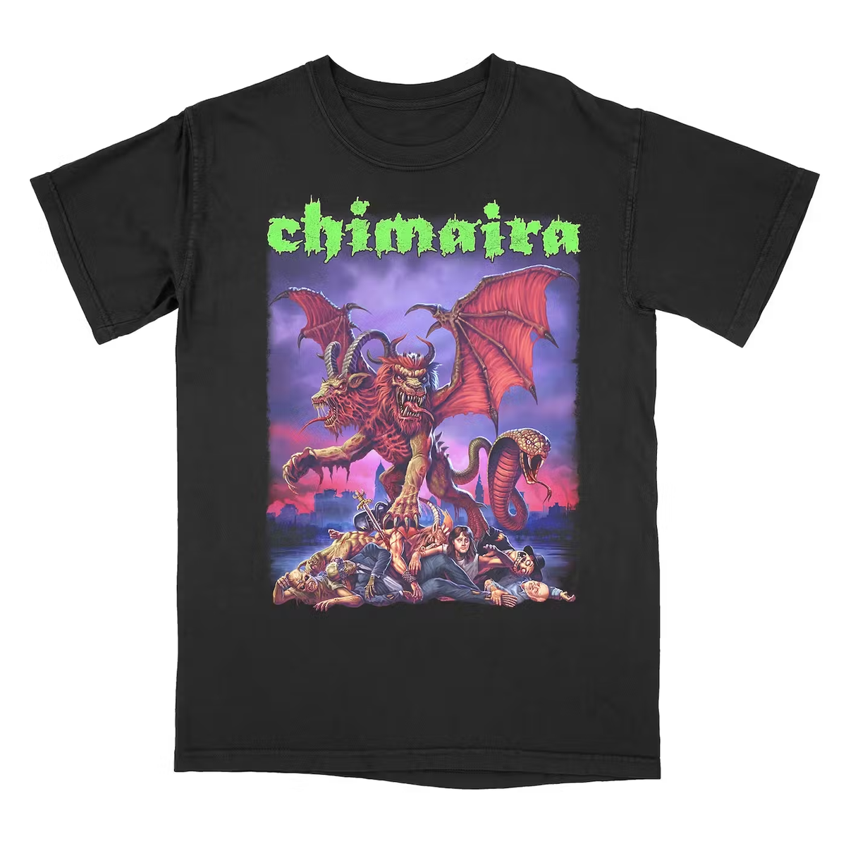 【Vintage】chimaira バンドＴ anvilボディ 00ｓ L Vintage Anvil Concert T Shirt Strength Of Steel Unisex Extra Large