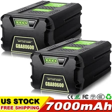For Greenworks Pro 80V Battery 3.0Ah / 7.0Ah Lithium-ion GBA80200 80V GST80320