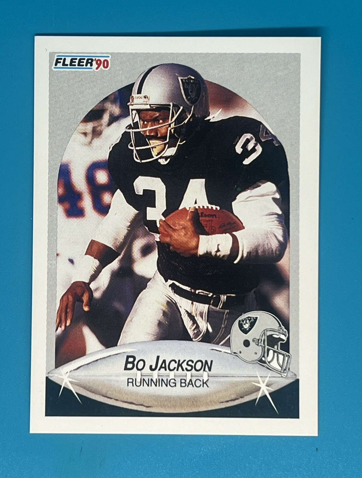1990 Fleer - #256 Bo Jackson Raiders