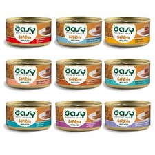 cibo umido per gatti oasy caprice mousse lattina scatolette gatto adulti gattini