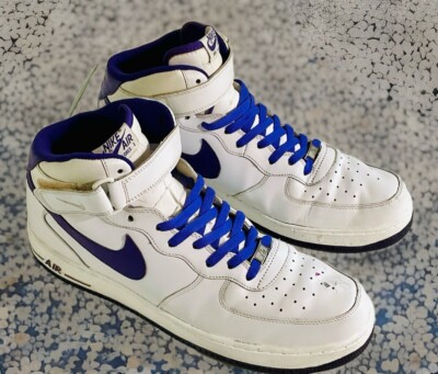 Nike Air Force 1 Mid Top '07 Men's Size 15 White Court