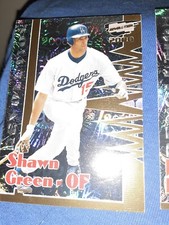 2000 Pacific Revolution #74 SHAWN GREEN SILVER PRIZM FIREWORKS GOLD FOIL INSERT