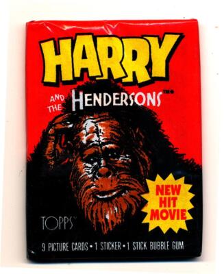 Harry and the Hendersons Trading Card Pack