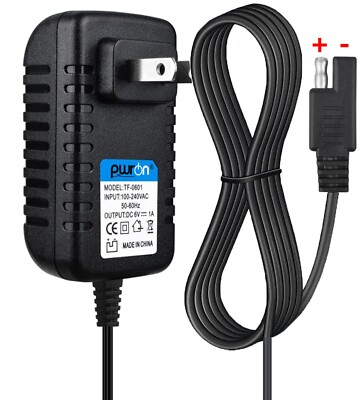 DC B Charger 6V for Pacific Cycle Disney Princess KT1227WM Quad ride on Power
