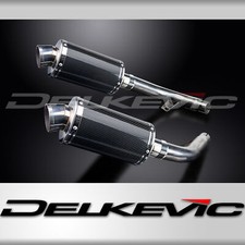 HONDA CBF1000/GT/ABS 2006-2011 Echappement Silencieux 2x225mm OvaleCarbone PISTE