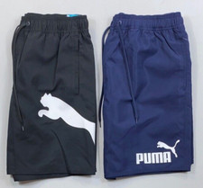 Men's PUMA Regular Fit Swimsuit Swim Trunks 8" Inseam NEW