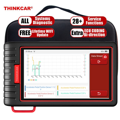 THINKSCAN MAX 2 BT Profi KFZ Diagnosegerät Auto OBD2 ALLE SYSTEM TPMS ECU Coding