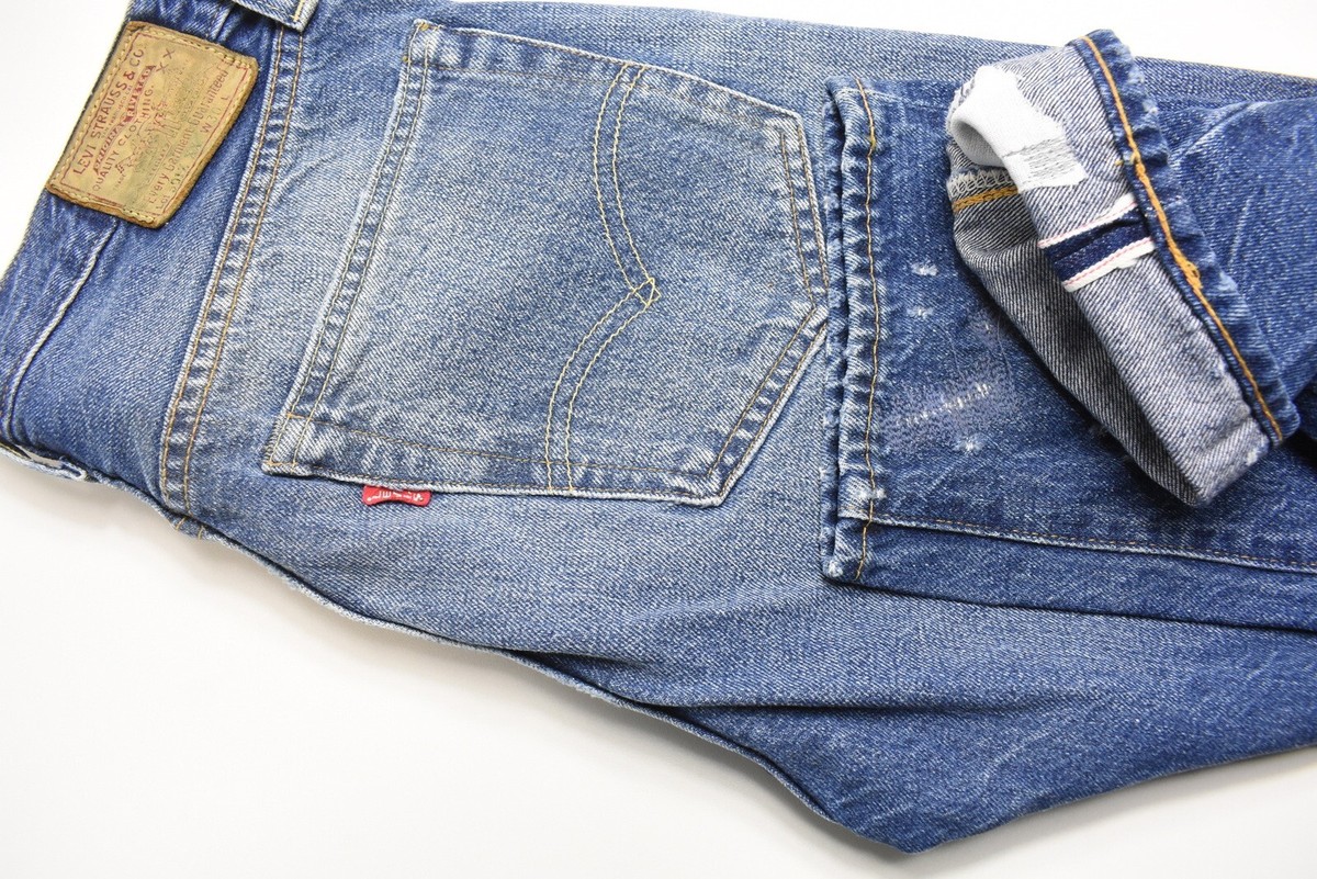 Levi's 501 Premium Big E Jeans Men's Tapered W30 Zip Fly | eBay