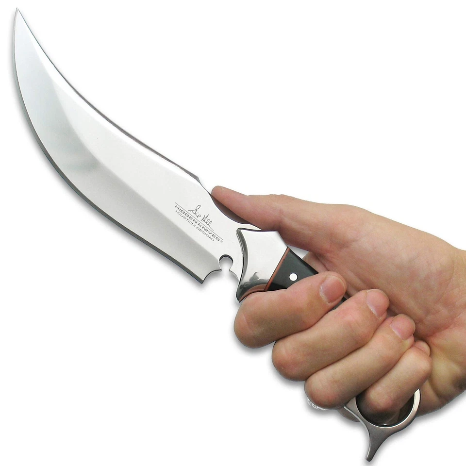 Cuchillo Karambit Hoja Fija Recurva Gil Hibben 12" con Funda Foto 4 de 4