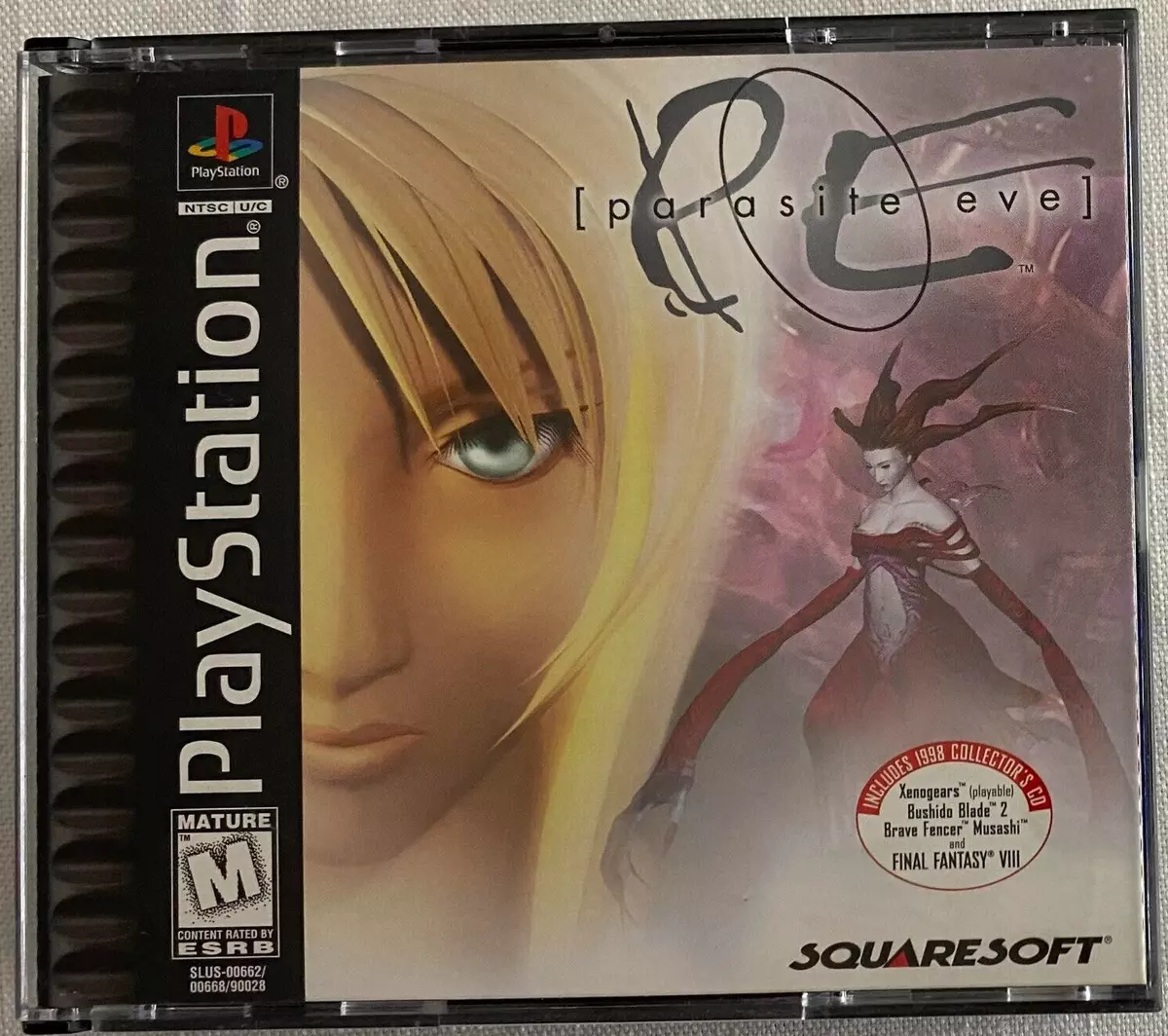 PS1 Case - NO GAME - Parasite Eve [3 Disc] – sgtmo