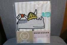 Trend Lab Hello Window Valance 56inx15in Viking Rhino Design BRAND NEW