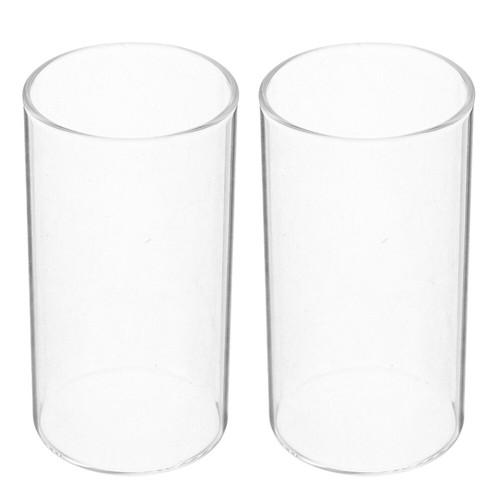 8 Stück Klarglas-Zylinder-Kerzenhalter, 120 ml, Hurricane-Glas-Kerzenhalter, - Bild 12 von 12