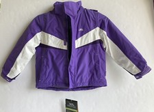 Trespass Chamonix Kids Ski Jacket - Purple  White - Size 5/6 - Waterproof