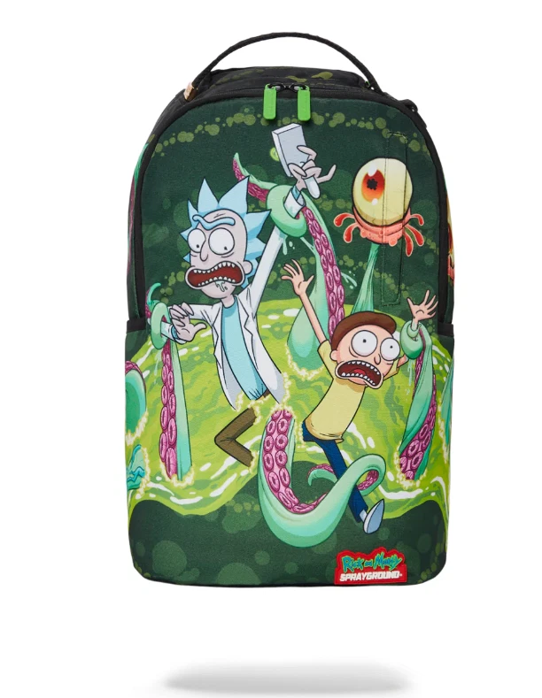 Sprayground Shark Mouth Backpack in Green for Men