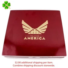 Gurkha  Volition America Maduro Empty Wood Cigar Box 7.75" x 7" x 2.25"