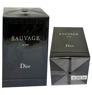 Sauvage Elixir by Christian Dior 2 oz Cologne for Men New In Sealed Box