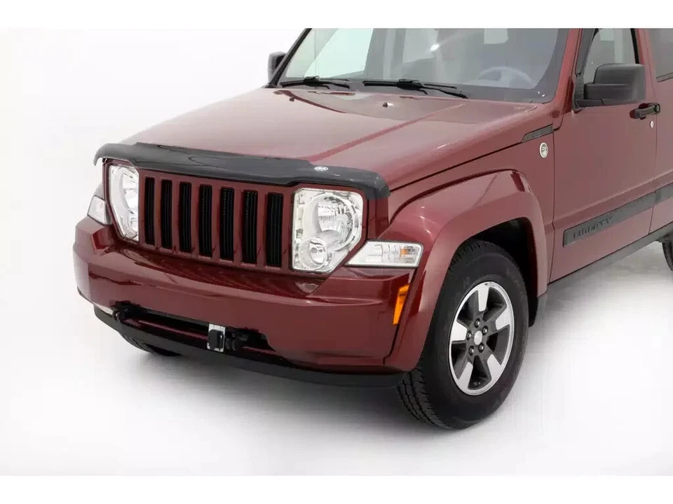 Protector de capó Husky BugFlector II deflector protector contra insectos para Jeep Liberty 08-2012 Foto 3 de 4