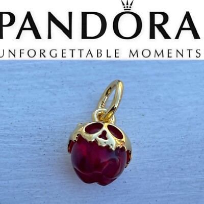 Murano Glass Pandora Red Apple 100% Authentic PANDORA Disney