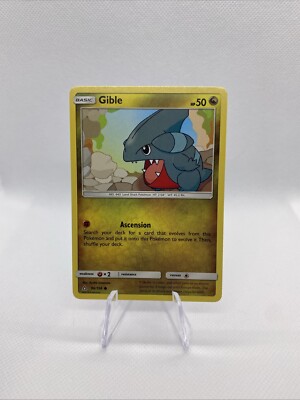 Gible 96/156 Sun & Moon Ultra Prism Regular Pokémon Card TCG