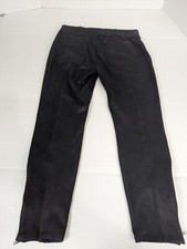 7 For All Mankind Women's Black Skinny Ankle Zip Jeans Size 29