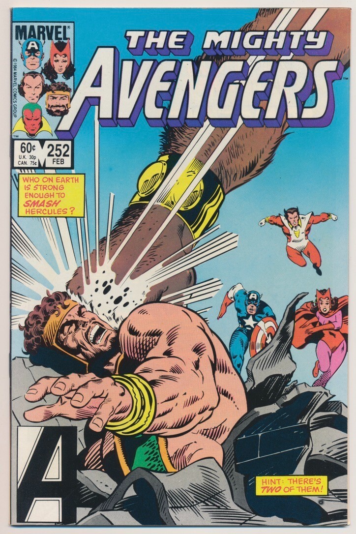 Com 252 Book The Avengers #252 Comic Book - Marvel Comics! | eBay