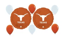 University of Texas Balloon Bouquet Birthday Party Decorations