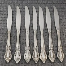 Oneida RAPHAEL Dinner Knives Set of 7 Community Stainless Flatware