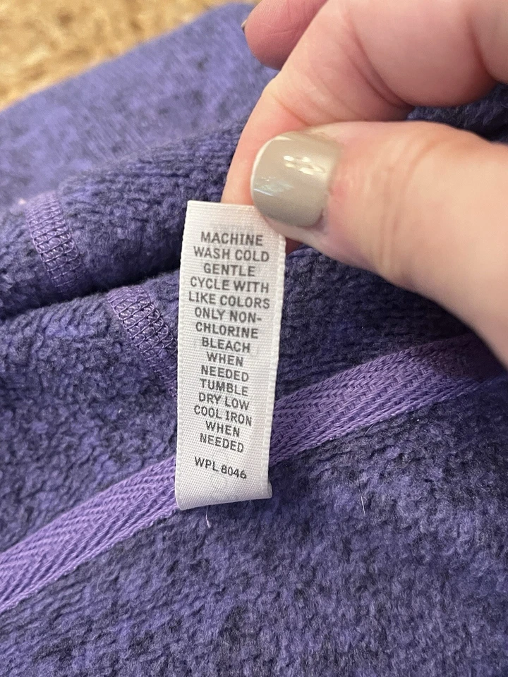 Sudadera Ideology Mujer Capucha Cuello Talla 1X Púrpura Pullover Athleisure Foto 4 de 4