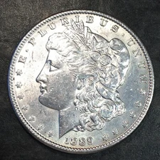 1889 Morgan Silver Dollar - Cleaned - High Quality Scans #Q600