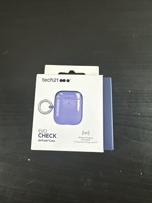 tech21 EVO Check Series Case for Apple Airpods Pro Cases-black for