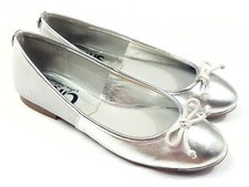 Circus by Sam Edelman Silver Gray "Banks" Flats Women's Size EU 36/ US 6