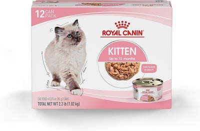 Royal Canin Feline Health Nutrition Kitten Thin Slices 3 Ounce (Pack of 12) 