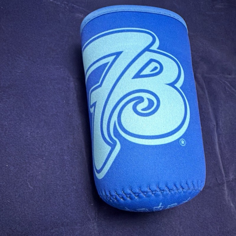 7 Brew Rise & Grind Insulated Sleeve Koozie Brewzie Blue Father's Day Limited Ed
