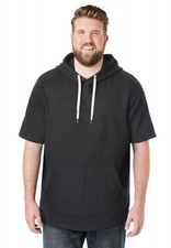 Liberty Blues by KingSize Men's Big  Tall Short-Sleeve Hoodie