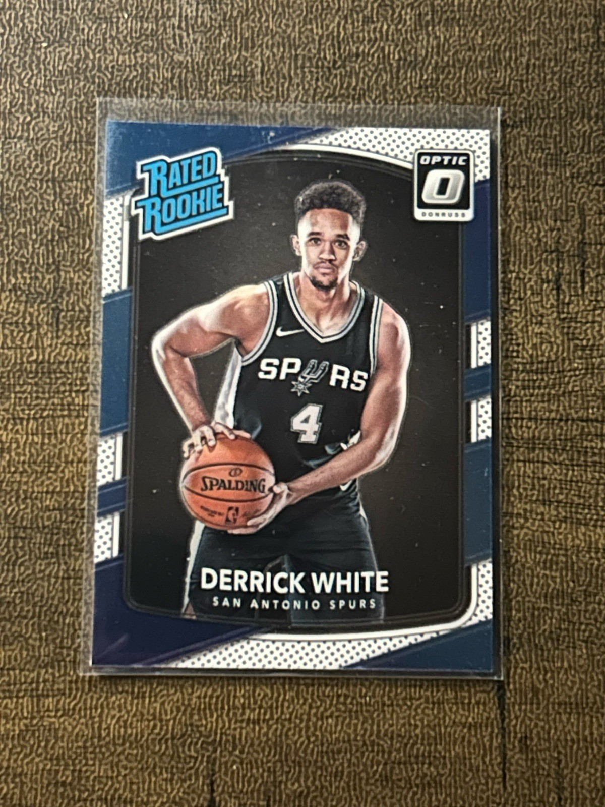 Derrick White 2017-18 Donruss Optic #172 Rated Rookie RC Spurs Celtics