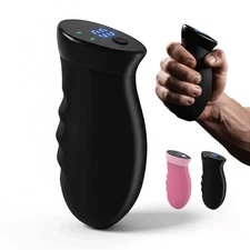 Digital Grip Strength Trainer, 0–440 lb Hand Gripper Strengthener with Rea